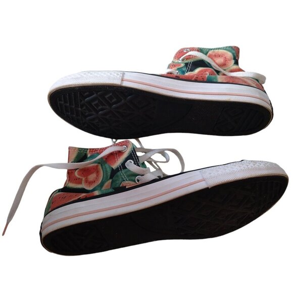 Converse All Star Junior Size 6 High Tops Watermelon Skateboard Lace Up - Picture 7 of 7